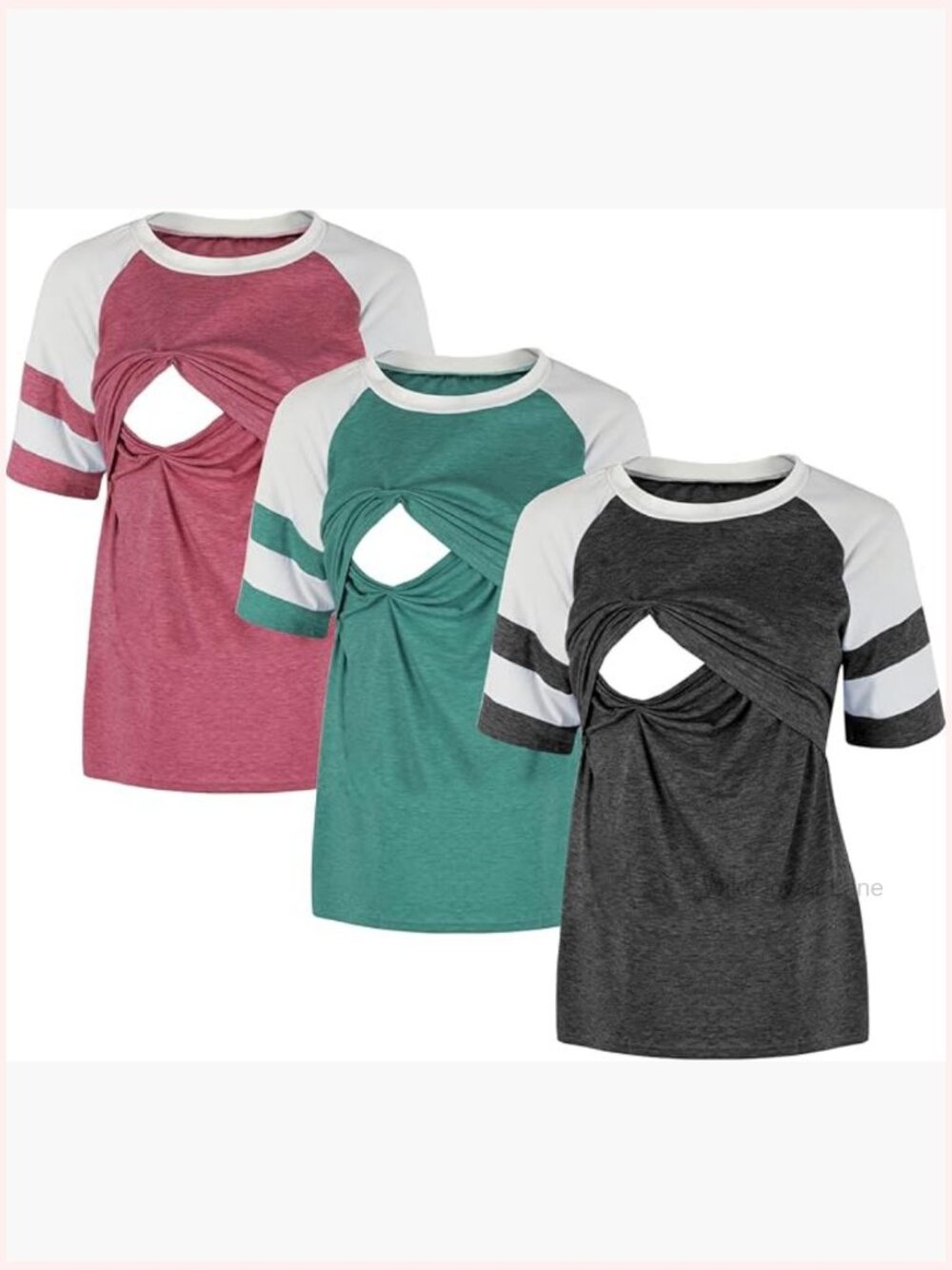 Maternity Nursing Top Tank Tee with Easy Feeding Access